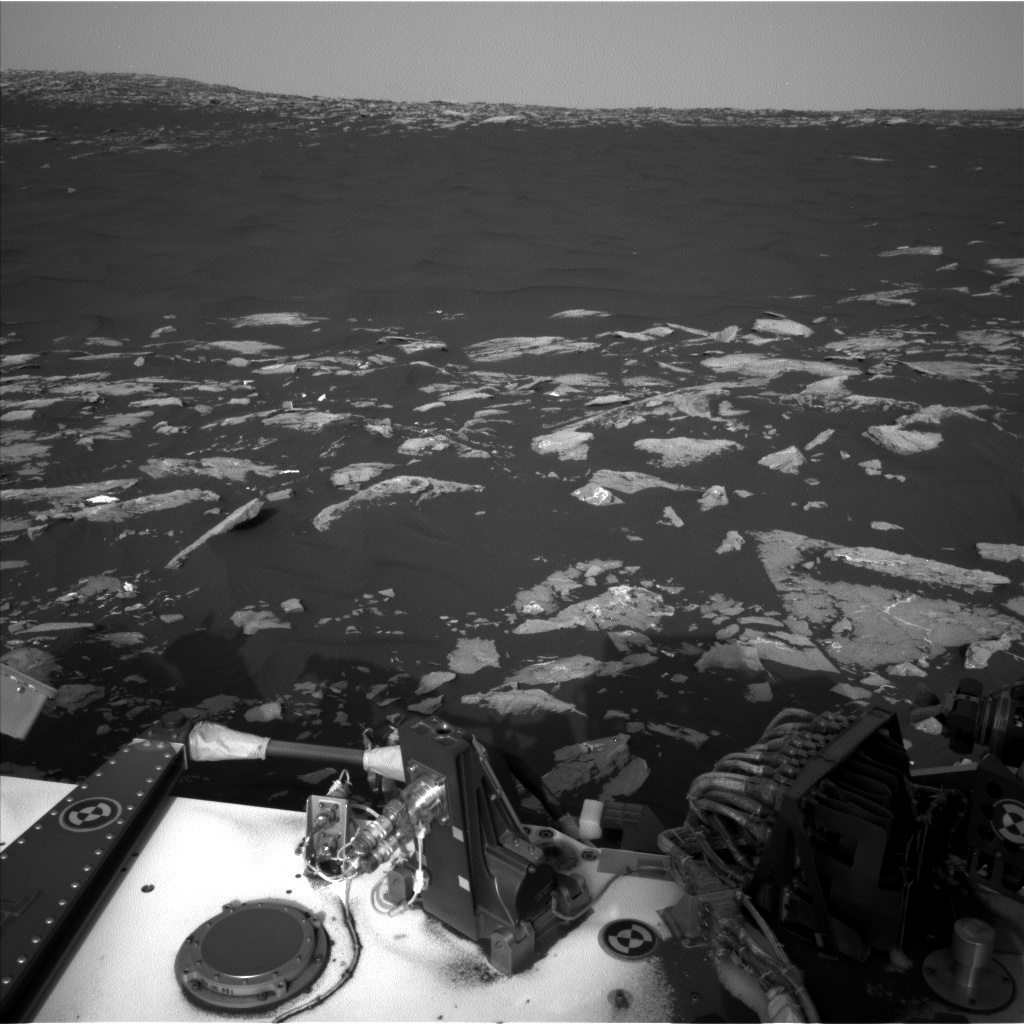 Nasa's Mars rover Curiosity acquired this image using its Left Navigation Camera on Sol 1514, at drive 1998, site number 59