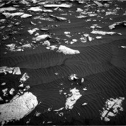 Nasa's Mars rover Curiosity acquired this image using its Left Navigation Camera on Sol 1516, at drive 2010, site number 59