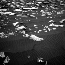 Nasa's Mars rover Curiosity acquired this image using its Left Navigation Camera on Sol 1516, at drive 2016, site number 59