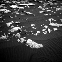 Nasa's Mars rover Curiosity acquired this image using its Left Navigation Camera on Sol 1516, at drive 2022, site number 59