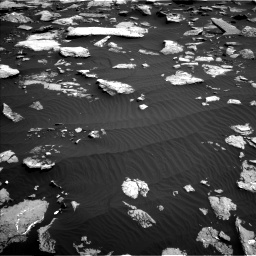 Nasa's Mars rover Curiosity acquired this image using its Left Navigation Camera on Sol 1516, at drive 2034, site number 59