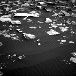 Nasa's Mars rover Curiosity acquired this image using its Left Navigation Camera on Sol 1516, at drive 2040, site number 59