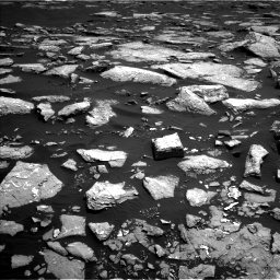 Nasa's Mars rover Curiosity acquired this image using its Left Navigation Camera on Sol 1516, at drive 2208, site number 59