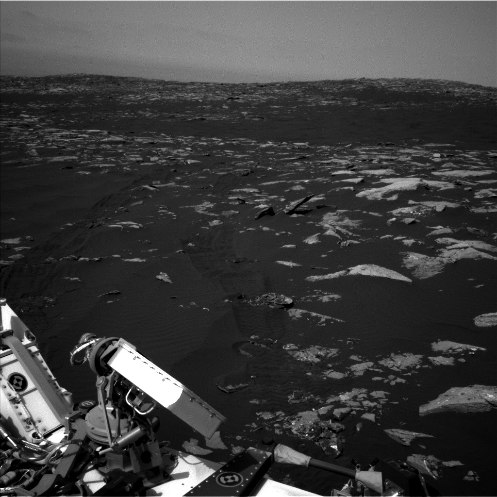 Nasa's Mars rover Curiosity acquired this image using its Left Navigation Camera on Sol 1516, at drive 2242, site number 59