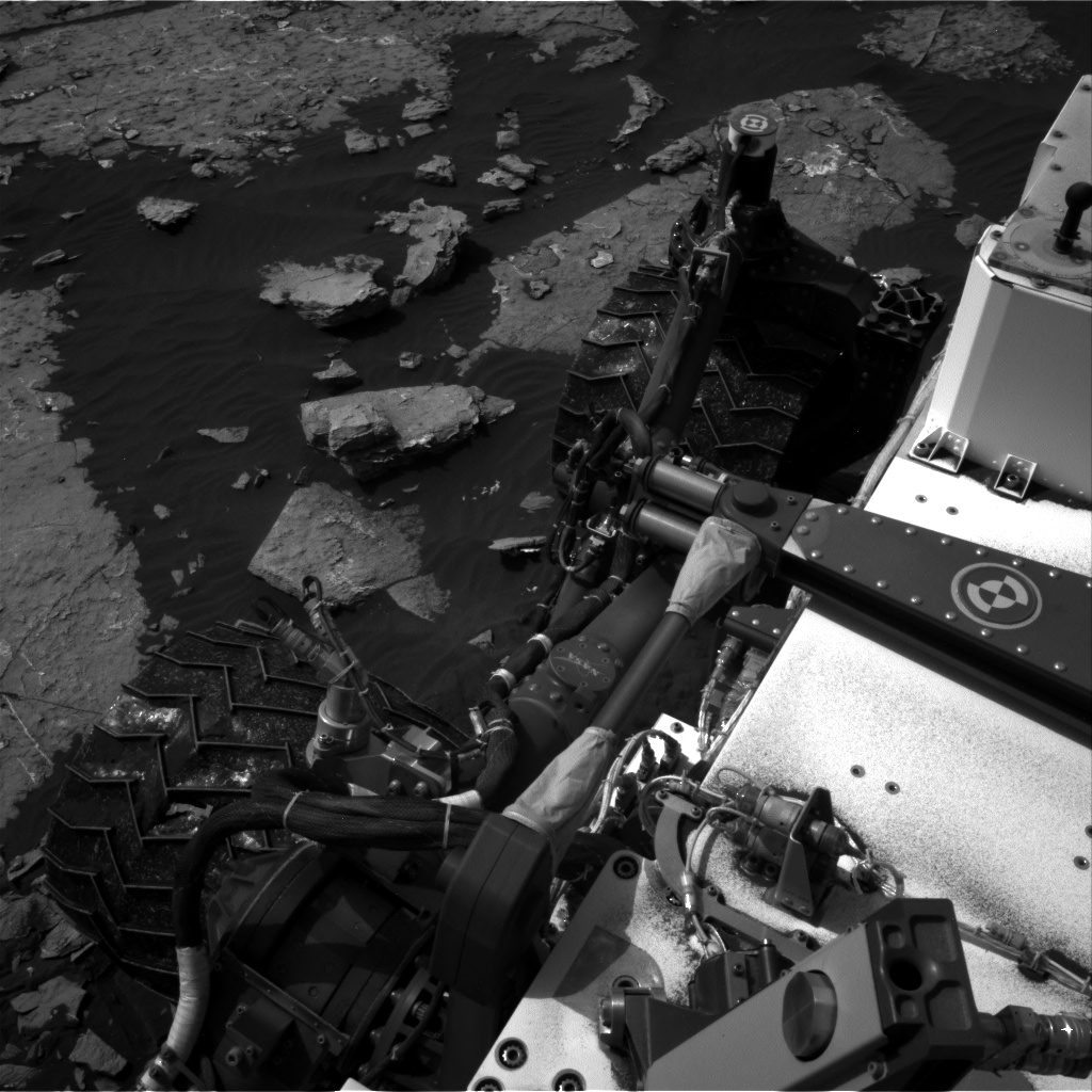Nasa's Mars rover Curiosity acquired this image using its Right Navigation Camera on Sol 1516, at drive 2242, site number 59