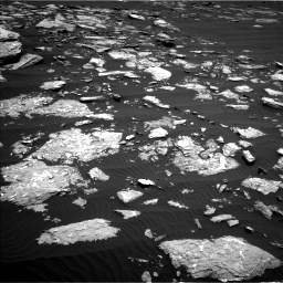Nasa's Mars rover Curiosity acquired this image using its Left Navigation Camera on Sol 1519, at drive 2266, site number 59