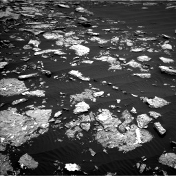 Nasa's Mars rover Curiosity acquired this image using its Left Navigation Camera on Sol 1519, at drive 2278, site number 59