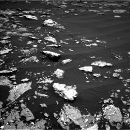 Nasa's Mars rover Curiosity acquired this image using its Left Navigation Camera on Sol 1519, at drive 2314, site number 59