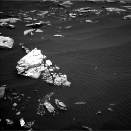 Nasa's Mars rover Curiosity acquired this image using its Left Navigation Camera on Sol 1519, at drive 2350, site number 59