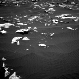 Nasa's Mars rover Curiosity acquired this image using its Left Navigation Camera on Sol 1519, at drive 2368, site number 59