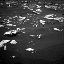 Nasa's Mars rover Curiosity acquired this image using its Left Navigation Camera on Sol 1519, at drive 2374, site number 59