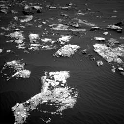 Nasa's Mars rover Curiosity acquired this image using its Left Navigation Camera on Sol 1519, at drive 2458, site number 59