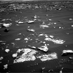 Nasa's Mars rover Curiosity acquired this image using its Left Navigation Camera on Sol 1519, at drive 2488, site number 59