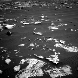 Nasa's Mars rover Curiosity acquired this image using its Left Navigation Camera on Sol 1519, at drive 2494, site number 59