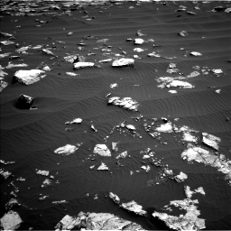 Nasa's Mars rover Curiosity acquired this image using its Left Navigation Camera on Sol 1519, at drive 2500, site number 59