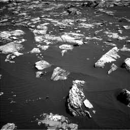 Nasa's Mars rover Curiosity acquired this image using its Left Navigation Camera on Sol 1519, at drive 2530, site number 59