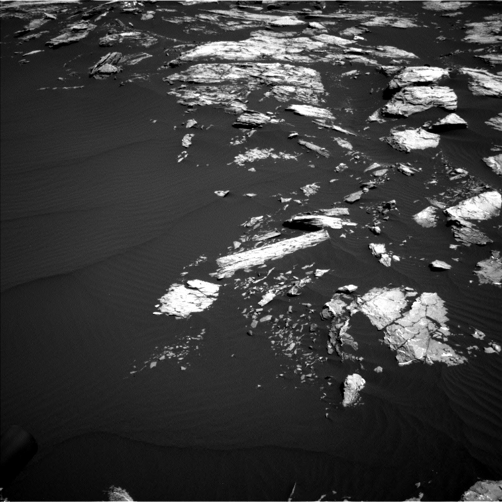 Nasa's Mars rover Curiosity acquired this image using its Left Navigation Camera on Sol 1519, at drive 2542, site number 59