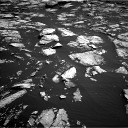 Nasa's Mars rover Curiosity acquired this image using its Left Navigation Camera on Sol 1519, at drive 2548, site number 59