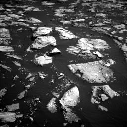 Nasa's Mars rover Curiosity acquired this image using its Left Navigation Camera on Sol 1519, at drive 2554, site number 59