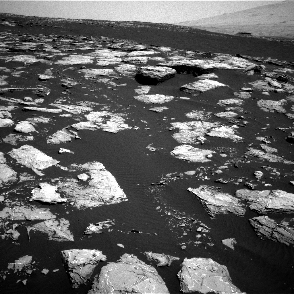 Nasa's Mars rover Curiosity acquired this image using its Left Navigation Camera on Sol 1519, at drive 2578, site number 59