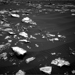 Nasa's Mars rover Curiosity acquired this image using its Right Navigation Camera on Sol 1519, at drive 2326, site number 59
