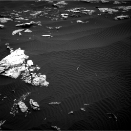 Nasa's Mars rover Curiosity acquired this image using its Right Navigation Camera on Sol 1519, at drive 2350, site number 59