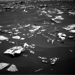 Nasa's Mars rover Curiosity acquired this image using its Right Navigation Camera on Sol 1519, at drive 2386, site number 59