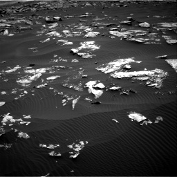 Nasa's Mars rover Curiosity acquired this image using its Right Navigation Camera on Sol 1519, at drive 2398, site number 59