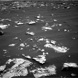 Nasa's Mars rover Curiosity acquired this image using its Right Navigation Camera on Sol 1519, at drive 2494, site number 59