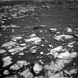 Nasa's Mars rover Curiosity acquired this image using its Left Navigation Camera on Sol 1521, at drive 2578, site number 59