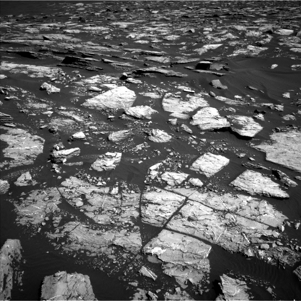 Nasa's Mars rover Curiosity acquired this image using its Left Navigation Camera on Sol 1521, at drive 2632, site number 59