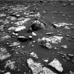 Nasa's Mars rover Curiosity acquired this image using its Left Navigation Camera on Sol 1521, at drive 2638, site number 59
