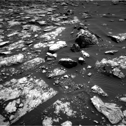 Nasa's Mars rover Curiosity acquired this image using its Left Navigation Camera on Sol 1521, at drive 2644, site number 59