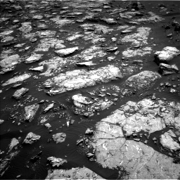 Nasa's Mars rover Curiosity acquired this image using its Left Navigation Camera on Sol 1521, at drive 2656, site number 59