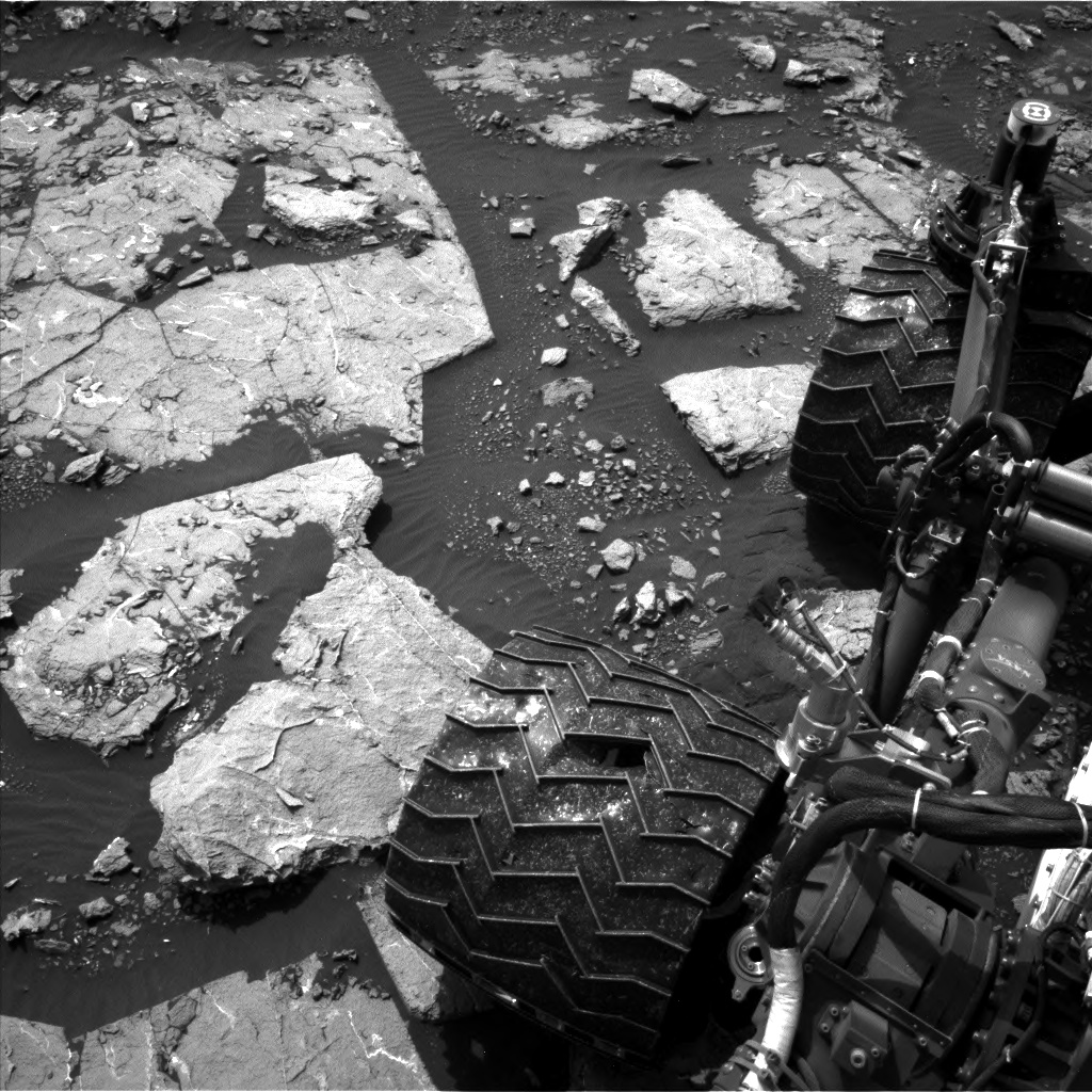Nasa's Mars rover Curiosity acquired this image using its Left Navigation Camera on Sol 1521, at drive 2668, site number 59