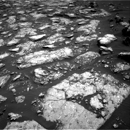 Nasa's Mars rover Curiosity acquired this image using its Right Navigation Camera on Sol 1521, at drive 2656, site number 59
