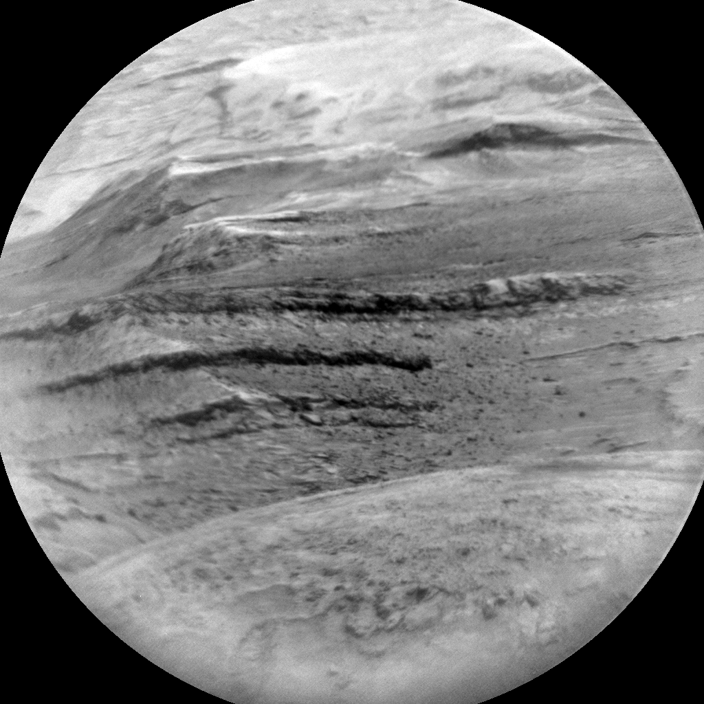 Nasa's Mars rover Curiosity acquired this image using its Chemistry & Camera (ChemCam) on Sol 1521, at drive 2578, site number 59
