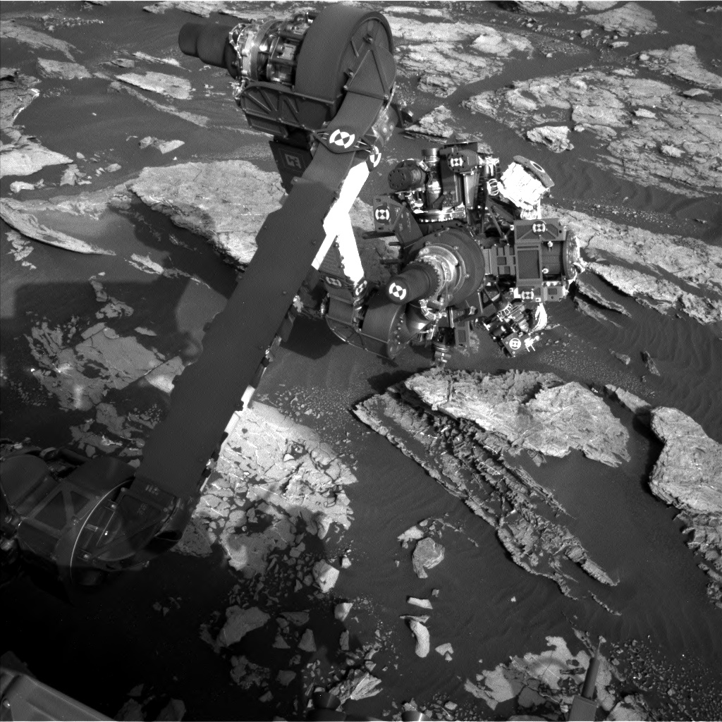 Nasa's Mars rover Curiosity acquired this image using its Left Navigation Camera on Sol 1523, at drive 2668, site number 59