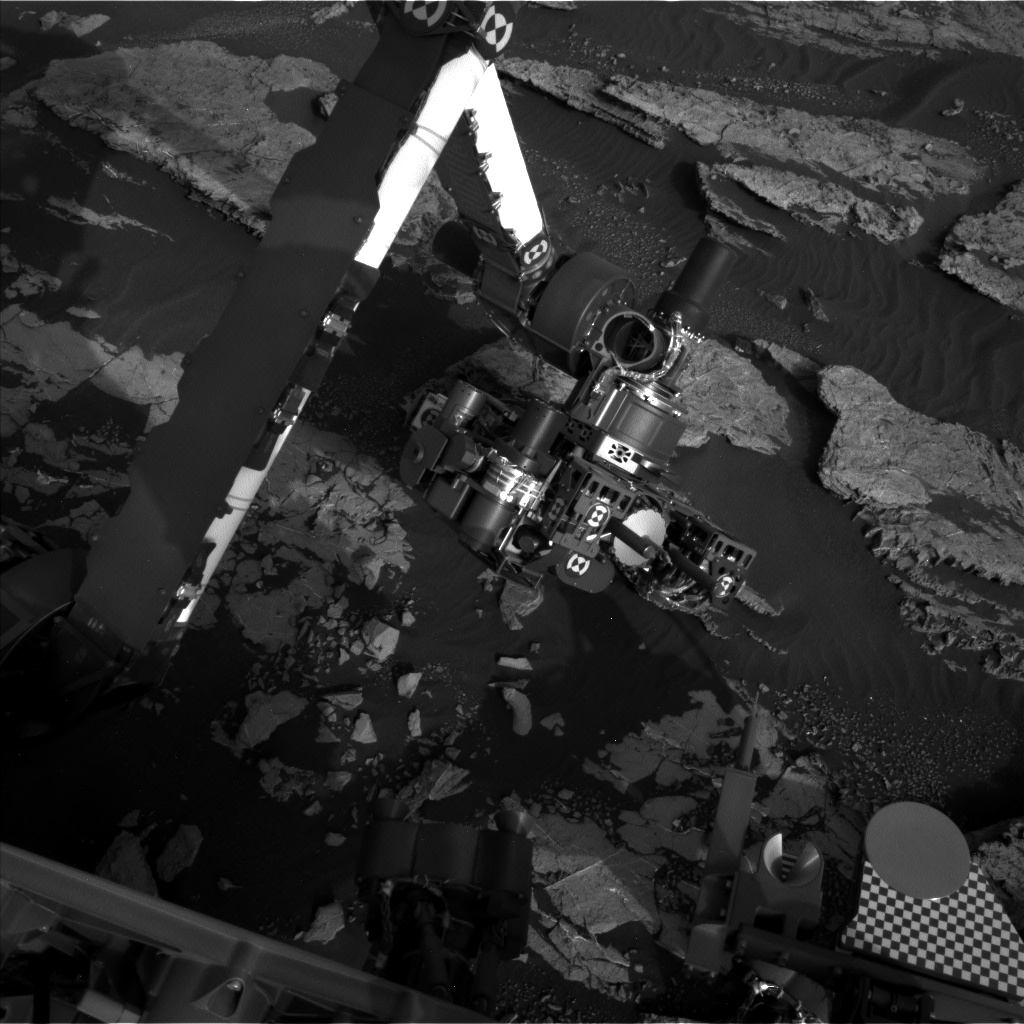 Nasa's Mars rover Curiosity acquired this image using its Left Navigation Camera on Sol 1523, at drive 2668, site number 59