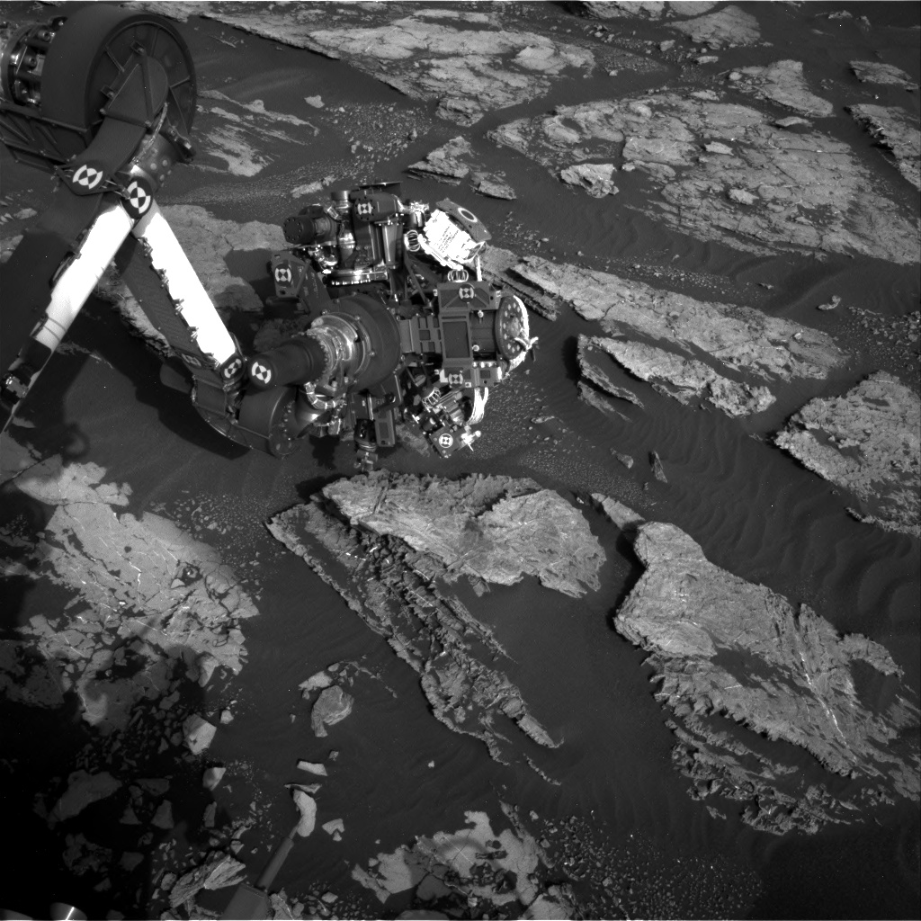 Nasa's Mars rover Curiosity acquired this image using its Right Navigation Camera on Sol 1523, at drive 2668, site number 59