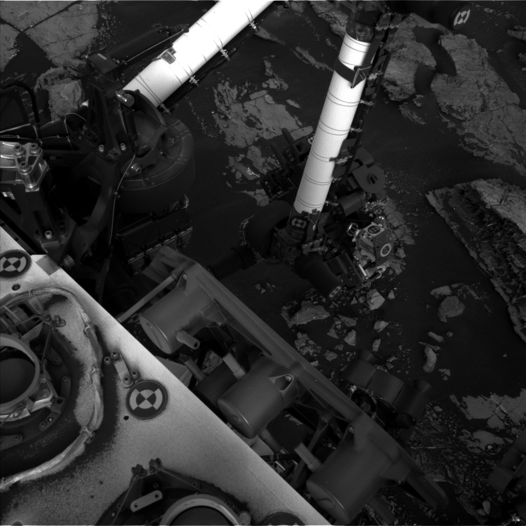 Nasa's Mars rover Curiosity acquired this image using its Left Navigation Camera on Sol 1525, at drive 2668, site number 59