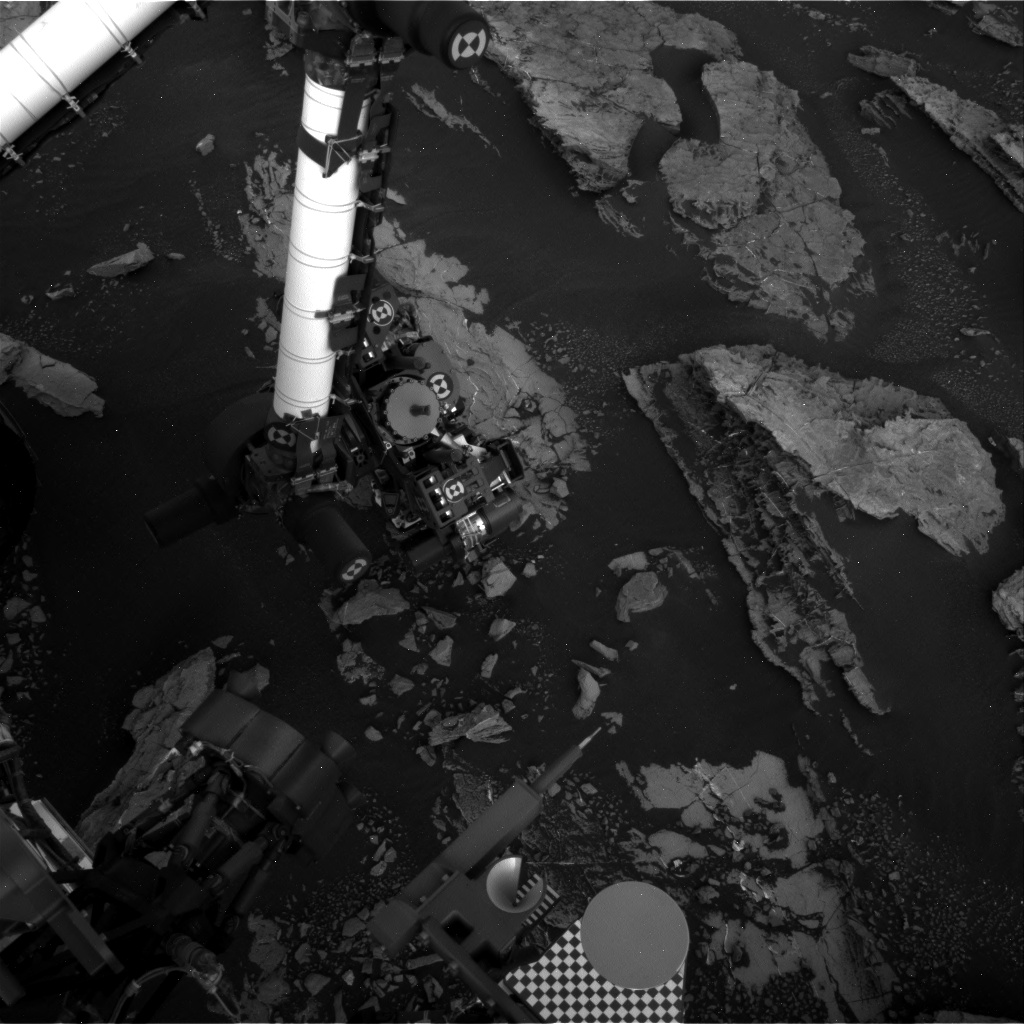 Nasa's Mars rover Curiosity acquired this image using its Right Navigation Camera on Sol 1525, at drive 2668, site number 59