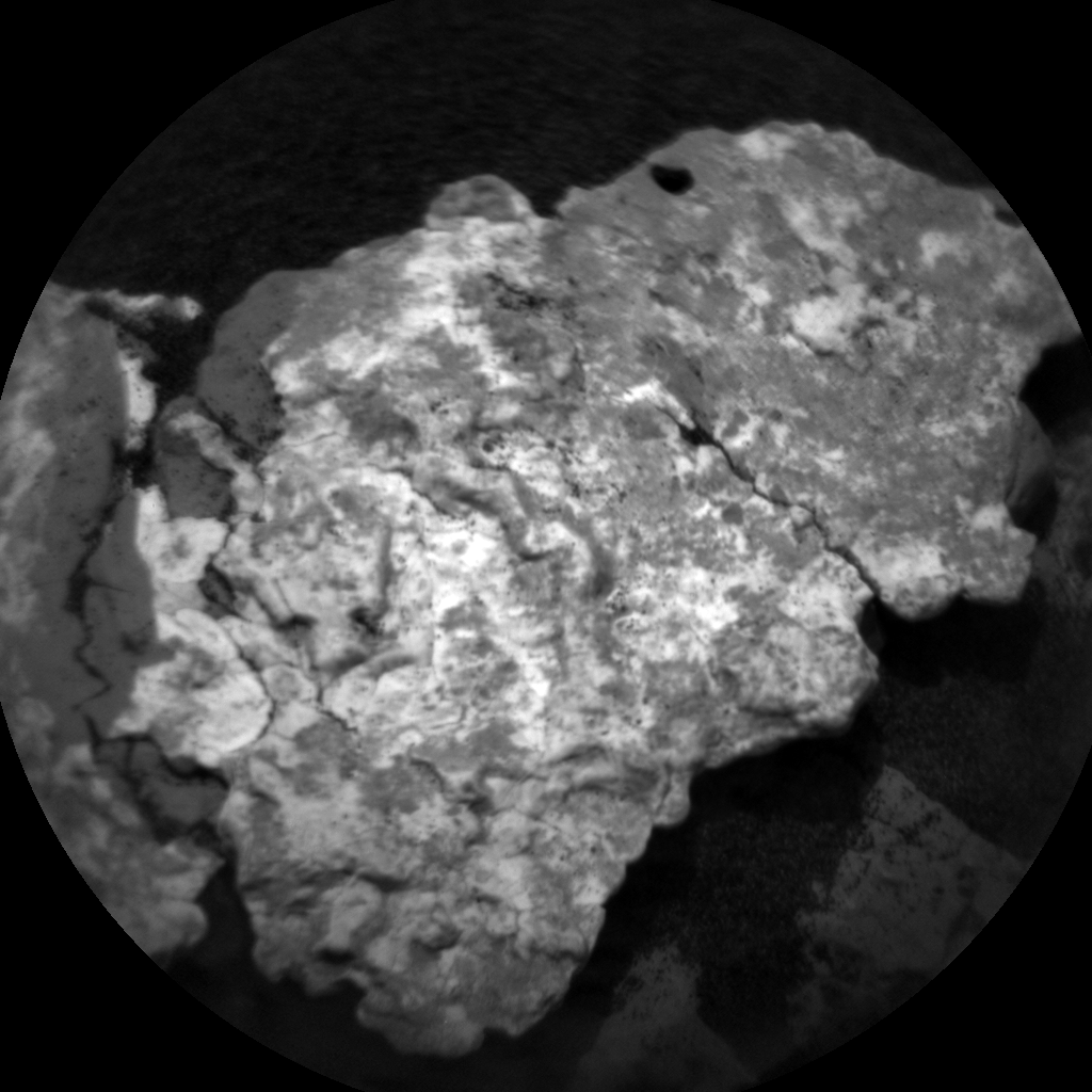 Nasa's Mars rover Curiosity acquired this image using its Chemistry & Camera (ChemCam) on Sol 1525, at drive 2668, site number 59