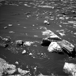 Nasa's Mars rover Curiosity acquired this image using its Left Navigation Camera on Sol 1526, at drive 2752, site number 59