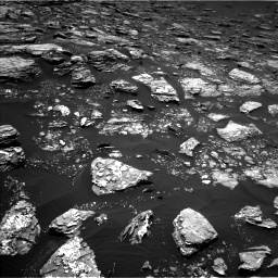 Nasa's Mars rover Curiosity acquired this image using its Left Navigation Camera on Sol 1526, at drive 2800, site number 59