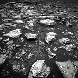 Nasa's Mars rover Curiosity acquired this image using its Left Navigation Camera on Sol 1526, at drive 2818, site number 59