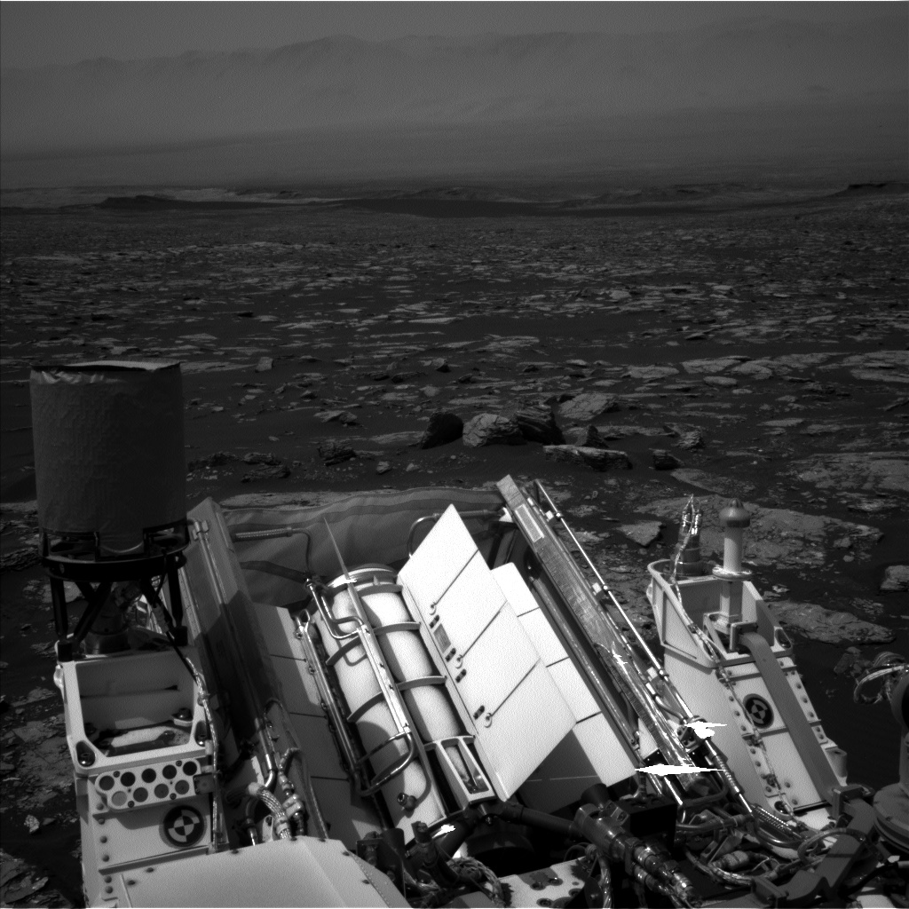 Nasa's Mars rover Curiosity acquired this image using its Left Navigation Camera on Sol 1526, at drive 2830, site number 59