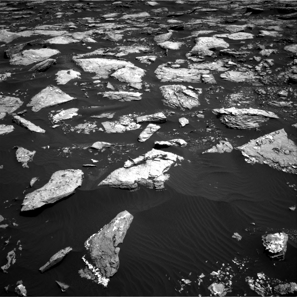 Nasa's Mars rover Curiosity acquired this image using its Right Navigation Camera on Sol 1526, at drive 2794, site number 59