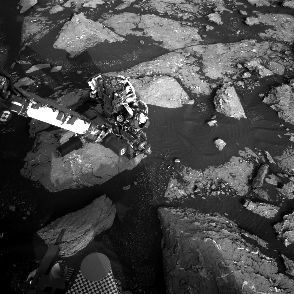 Nasa's Mars rover Curiosity acquired this image using its Right Navigation Camera on Sol 1531, at drive 2830, site number 59