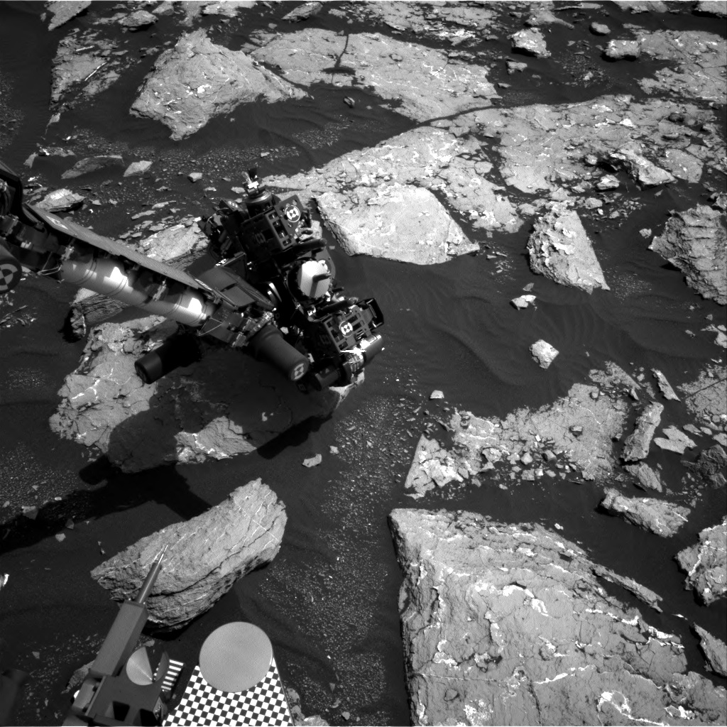 Nasa's Mars rover Curiosity acquired this image using its Right Navigation Camera on Sol 1532, at drive 2830, site number 59